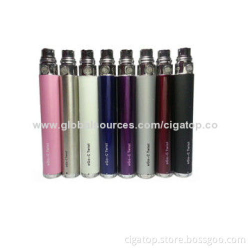 2014 New eGo C Twist with 3.2 to 4.2V Voltages